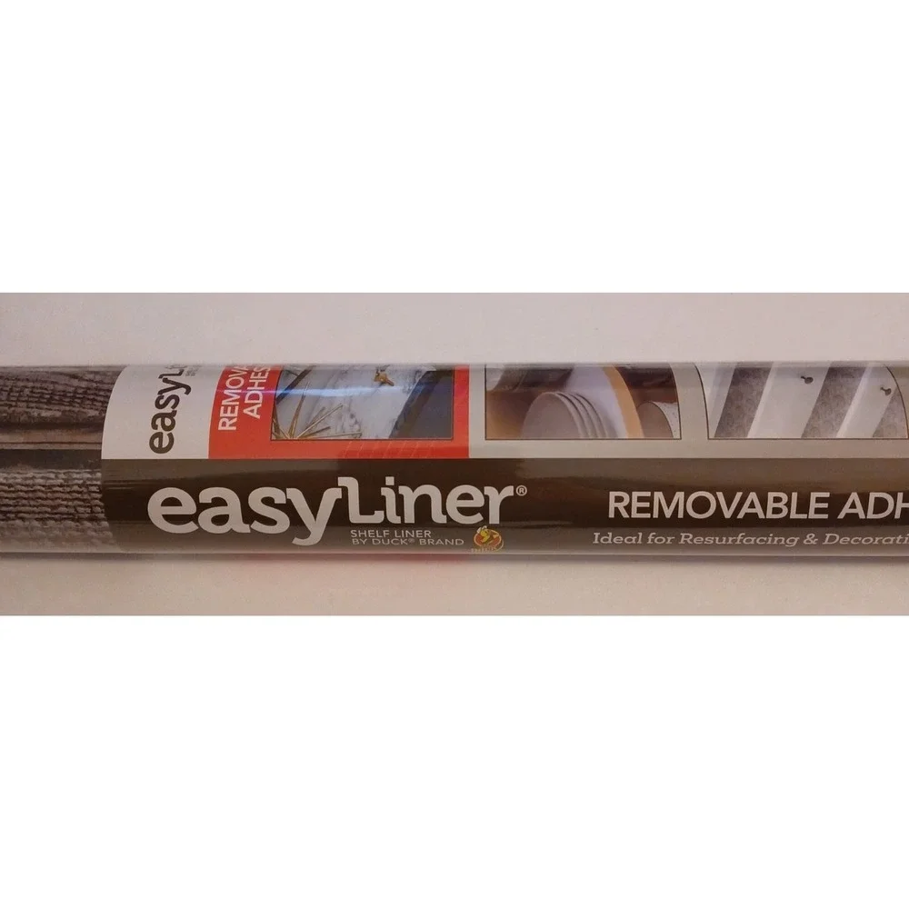 Contact Paper Adhesive Shelf Liner - Weathered Wood Design, 20 in. x 15 ft.
